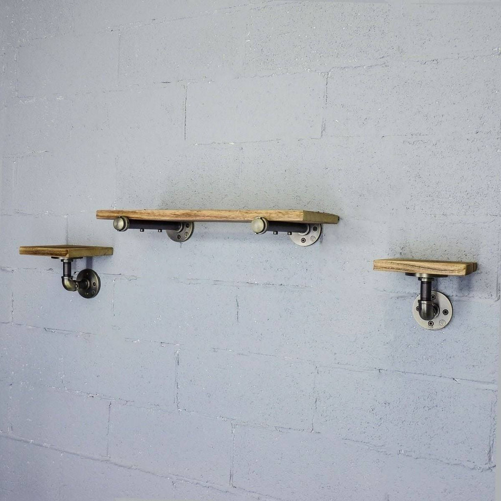 Black Set of 3 Wall Shelf M276