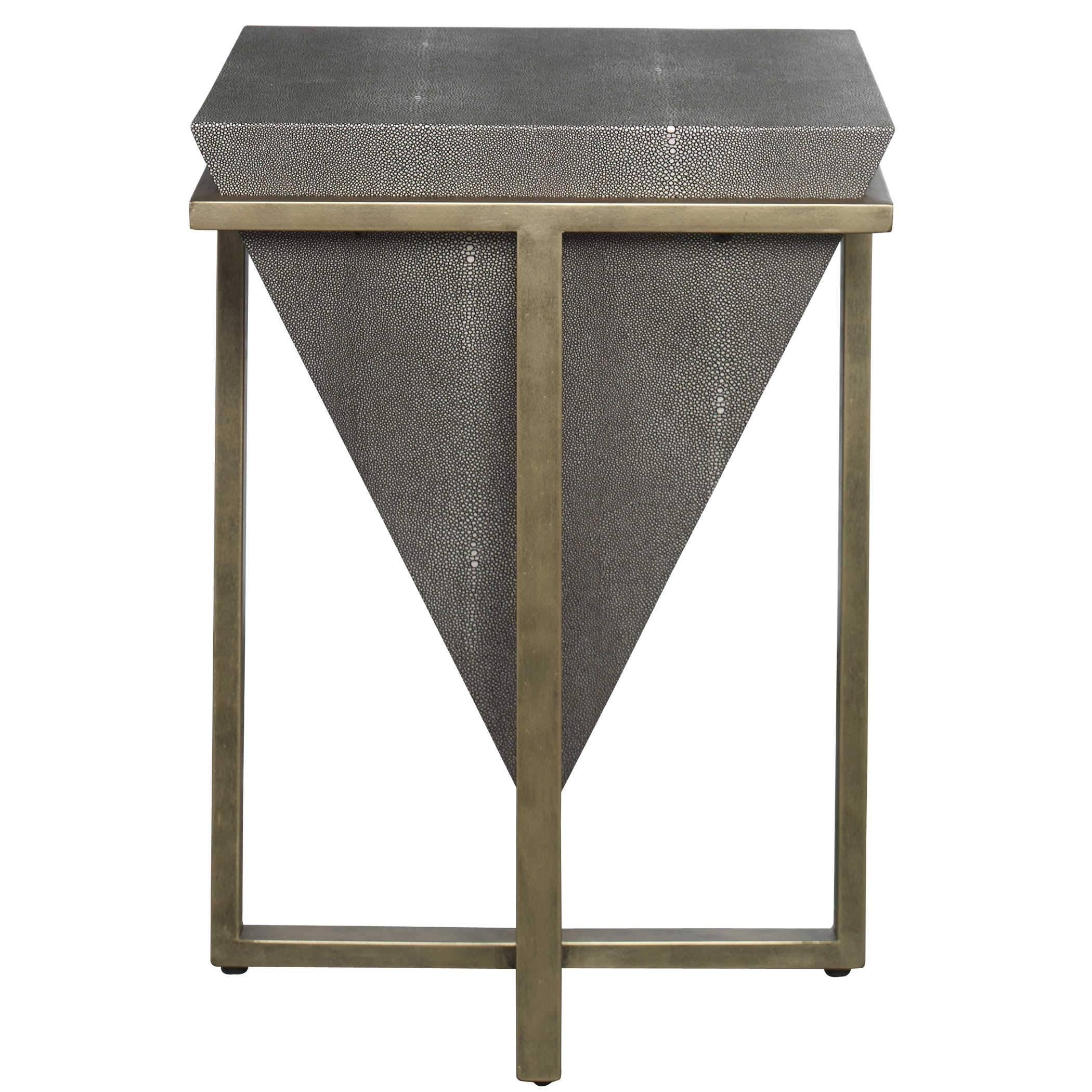 Shagreen Accent Table I6639