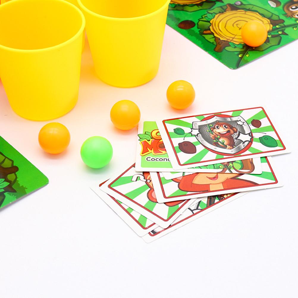 Funny Monkey Shooting Basket Toy Board Game Q41261