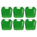 Green 6 Pack Collapsible Water Container Bag C570