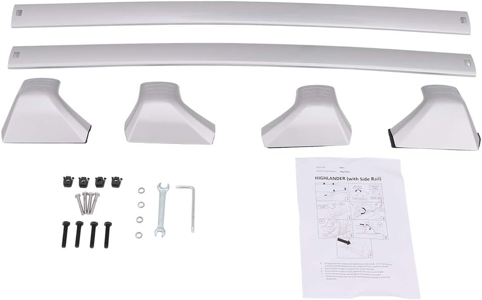 Roof Racks for Toyota Highlander with Factory Side Rails R5911
