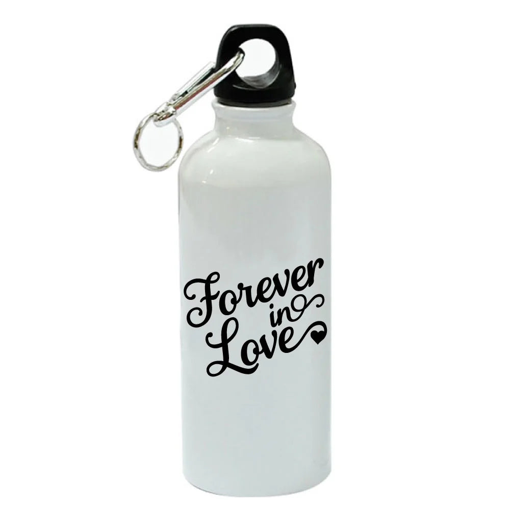 White Aluminum Sports 20 oz Water Bottle U74298