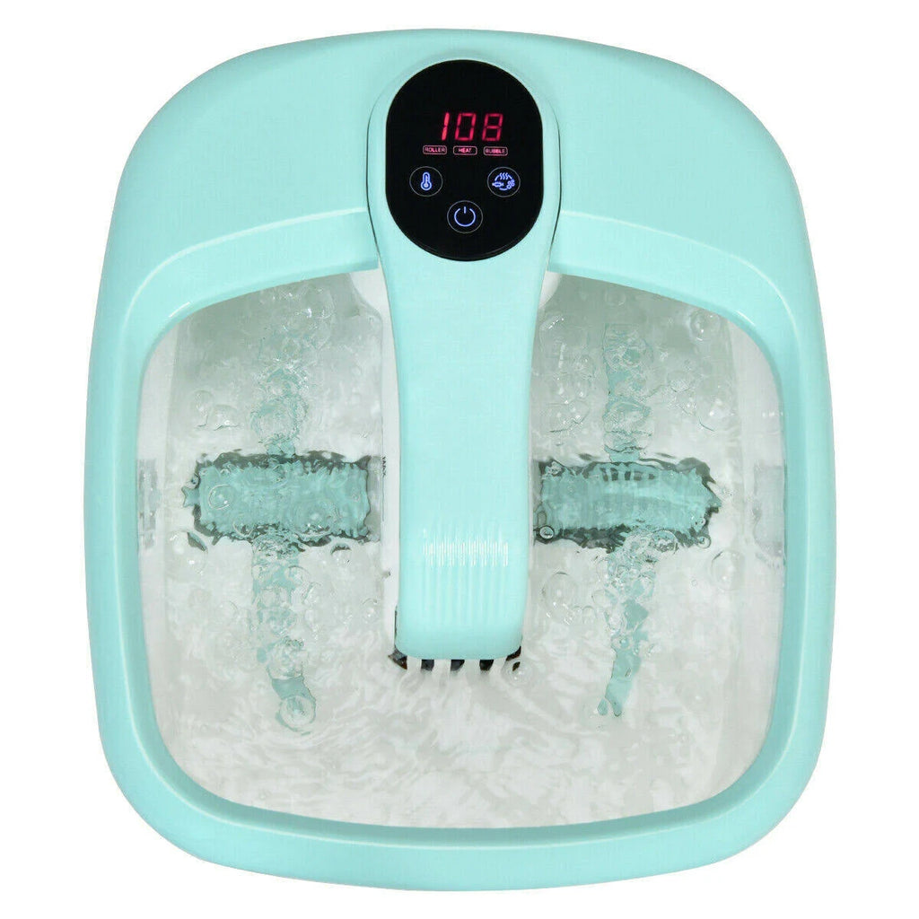 Green Electric Foot Bath Massager U1094
