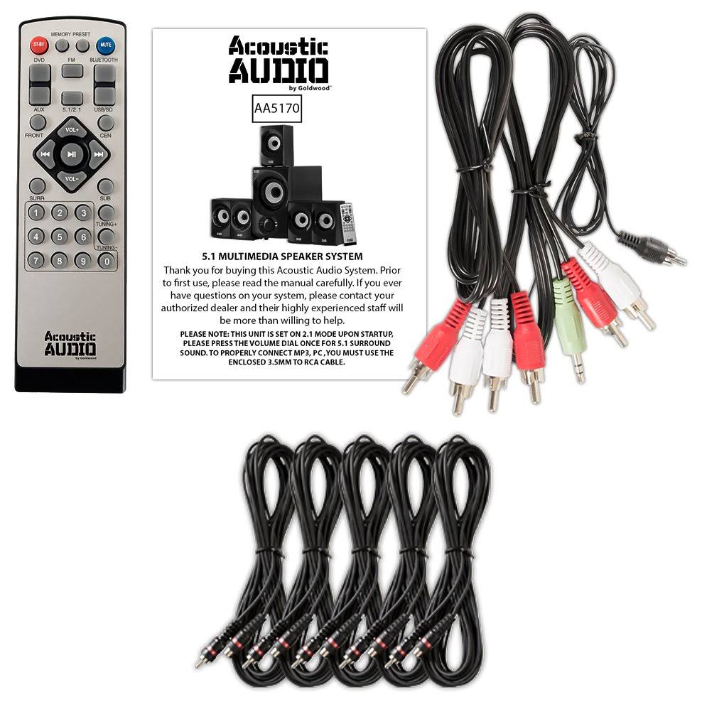 5.1 Bluetooth Speaker System with FM R63900