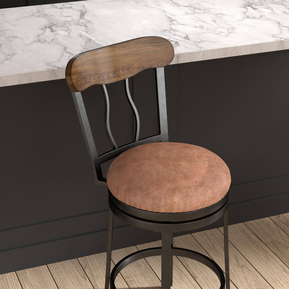 Metal Swivel Counter Stool J50186