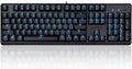 Mechanical Gaming Keyboard with RGB Backlighting and Gateron Blue Switches B8778