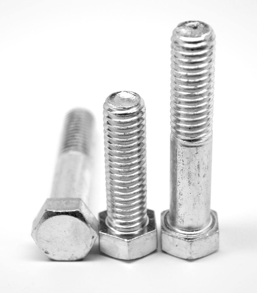 1/2x22-20 x 4 1/2x22 Fine Thread Grade 5 Hex Cap Screw Zinc Plated Medium Carbon Steel Pk 62 V436828