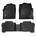 Black 2 Row Floor Mats for Toyota Tacoma Double Cab P982368