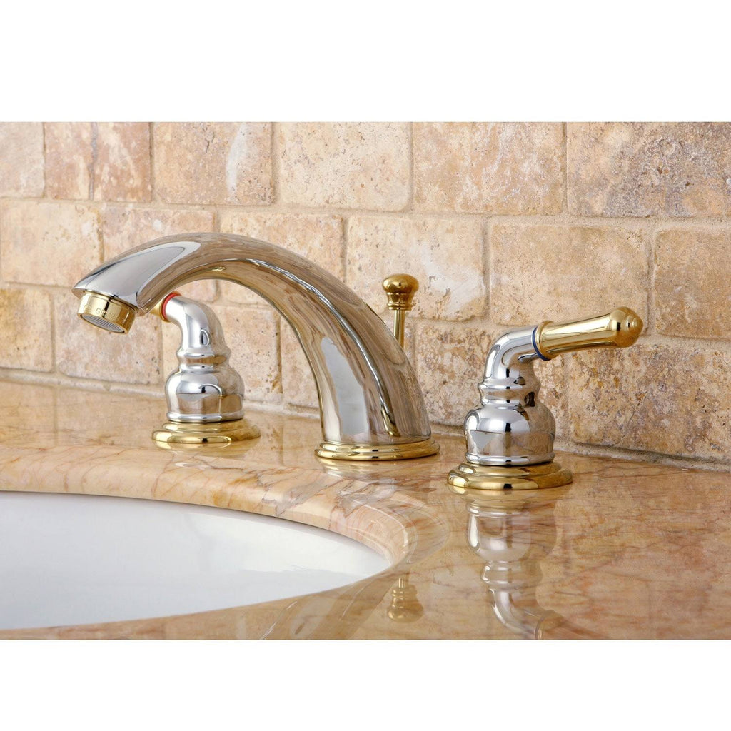 Polished Chrome Widespread Bathroom Faucet T32081