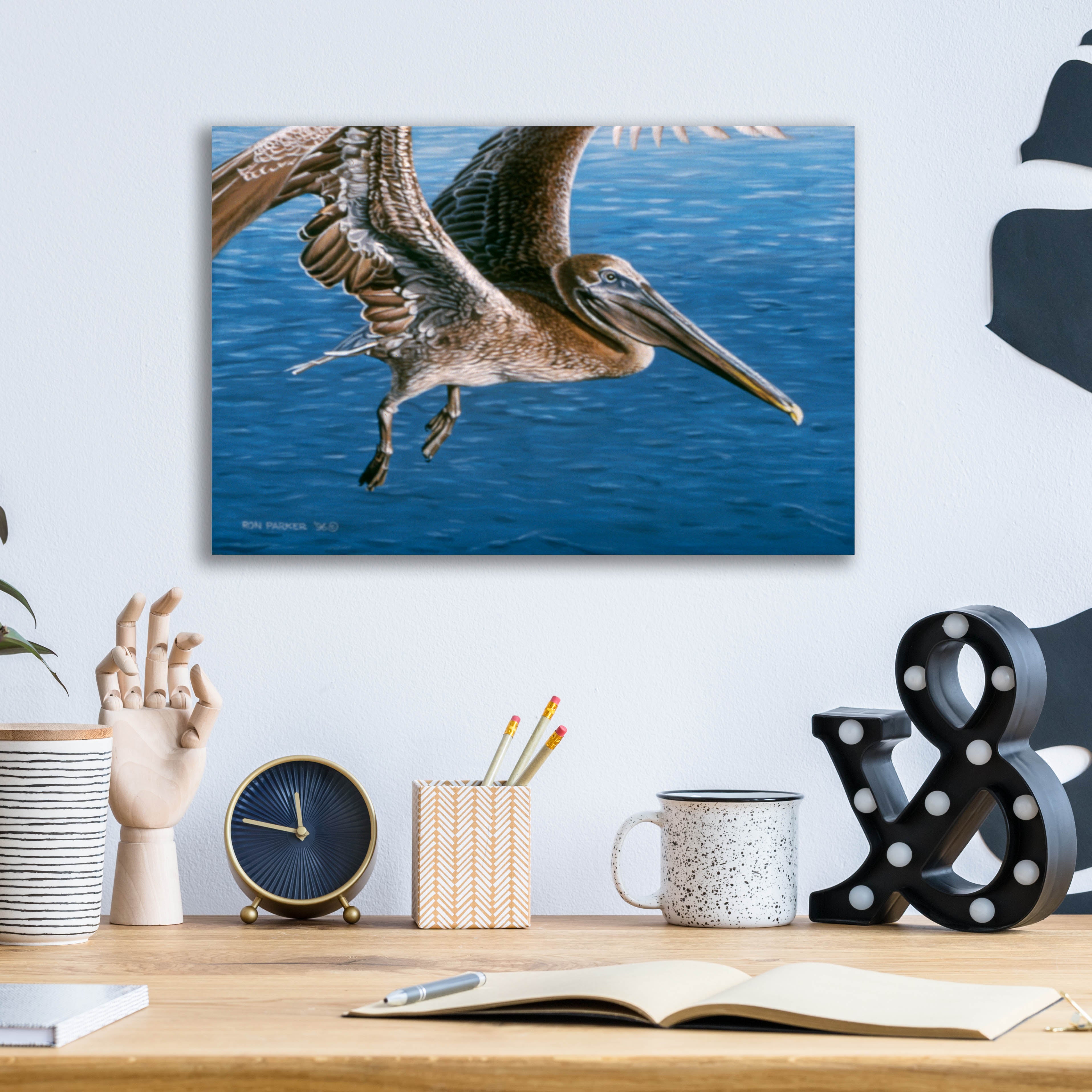 Acrylic Glass Wall Art, 16"x12" Z5686