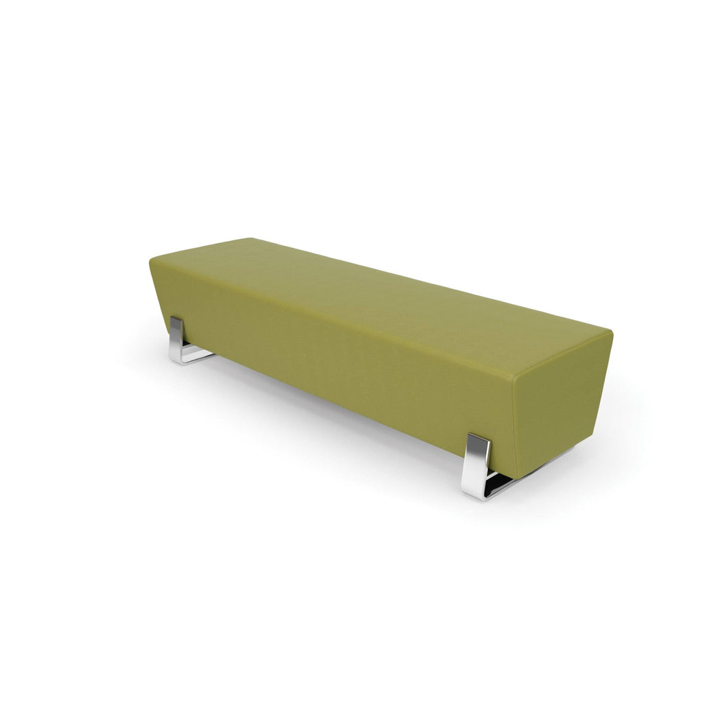 Triple Bench with Chrome Frame G154