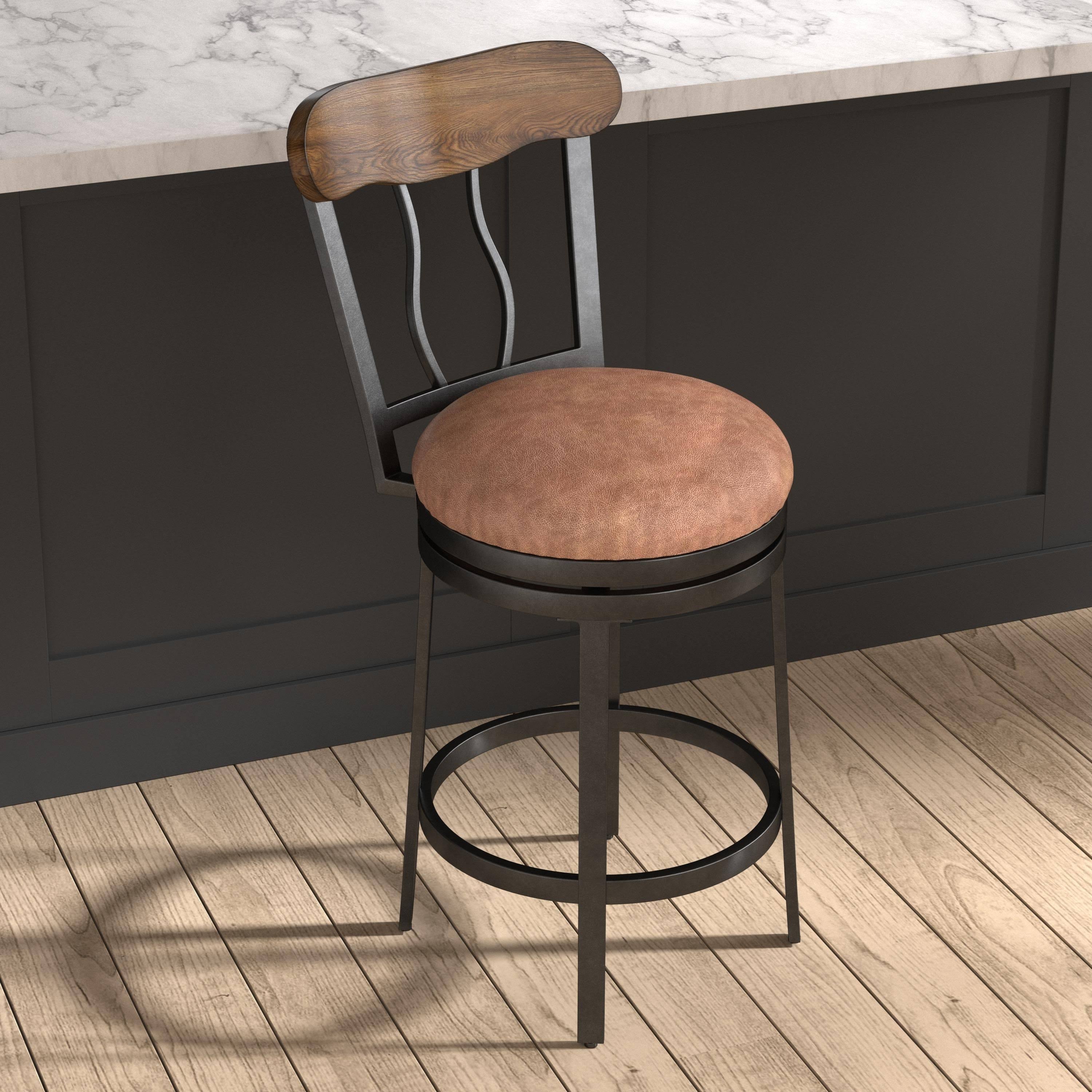 Metal Swivel Counter Stool J50186