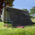 6x10' RV Awning Sun Shade Screen Black Mesh Q120351