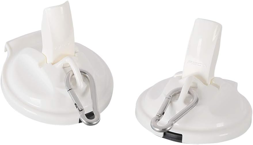4 Pack White Heavy Duty Suction Cup Hook with 316 Stainless Steel I931