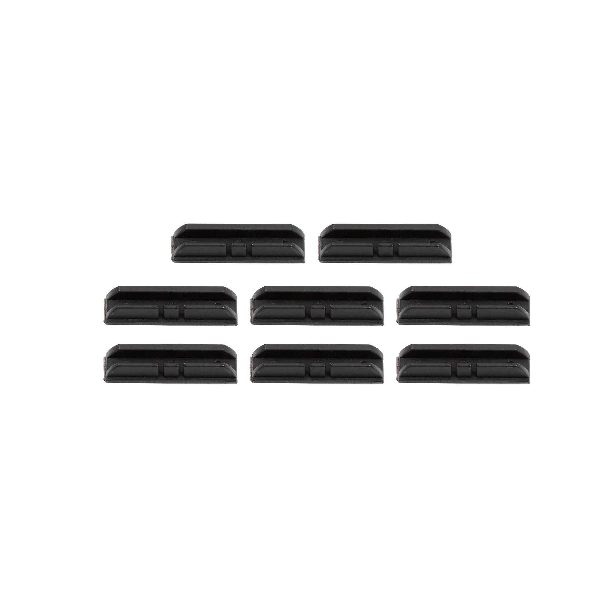 4 Pcs Black Glass Shade Cover Sun Shade Net E6783