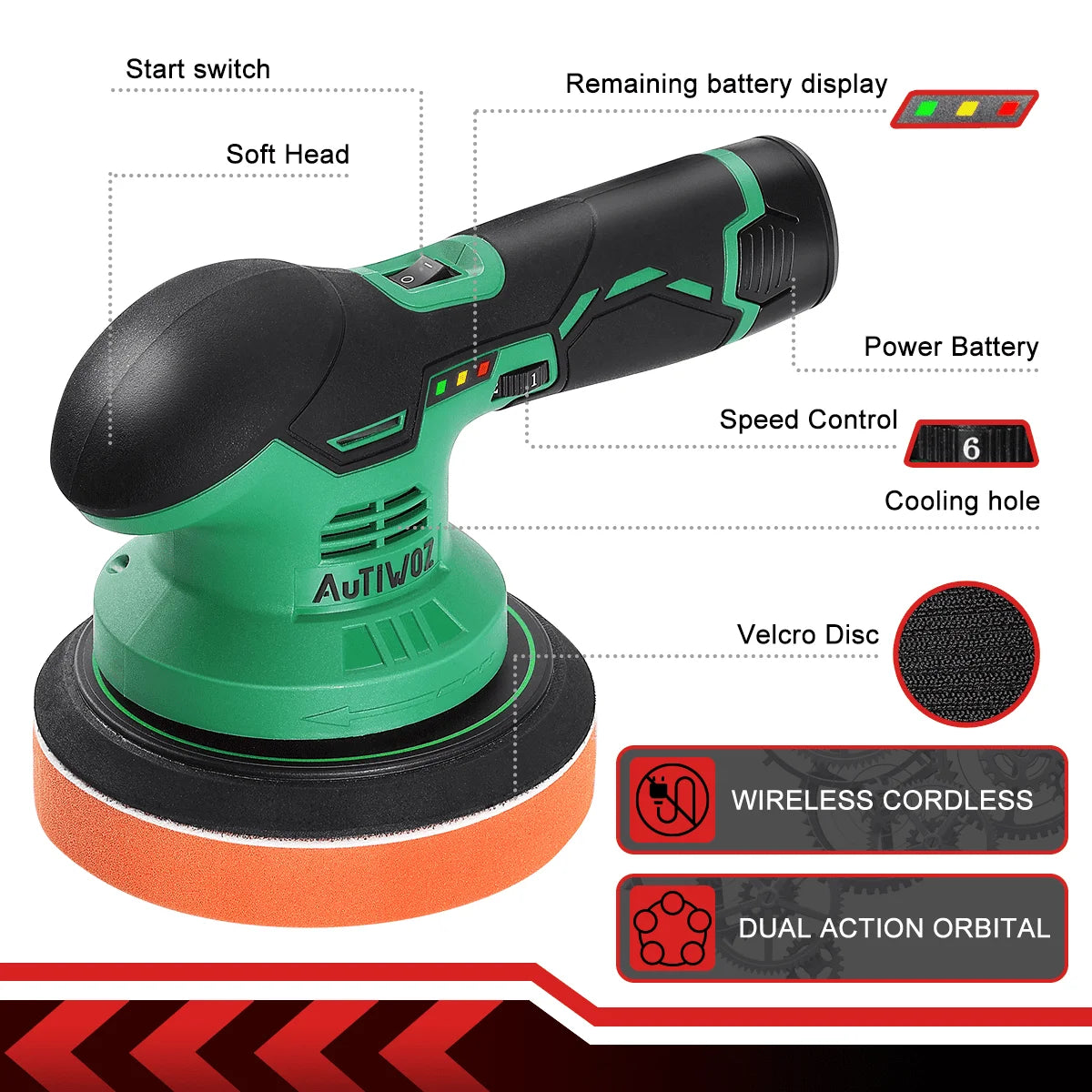 6'' Cordless Car Polishing Machine L41465