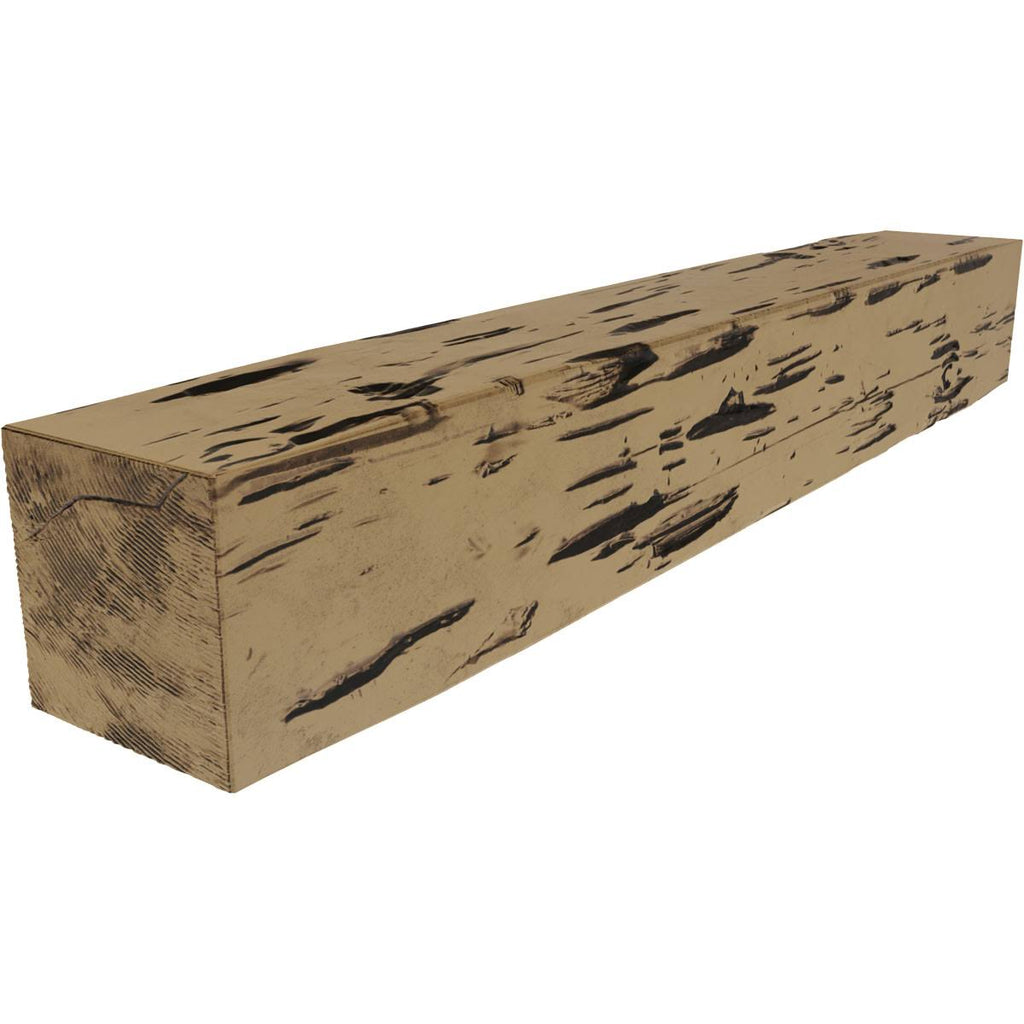 Pecky Cypress Faux Wood Fireplace Mantel Z5709