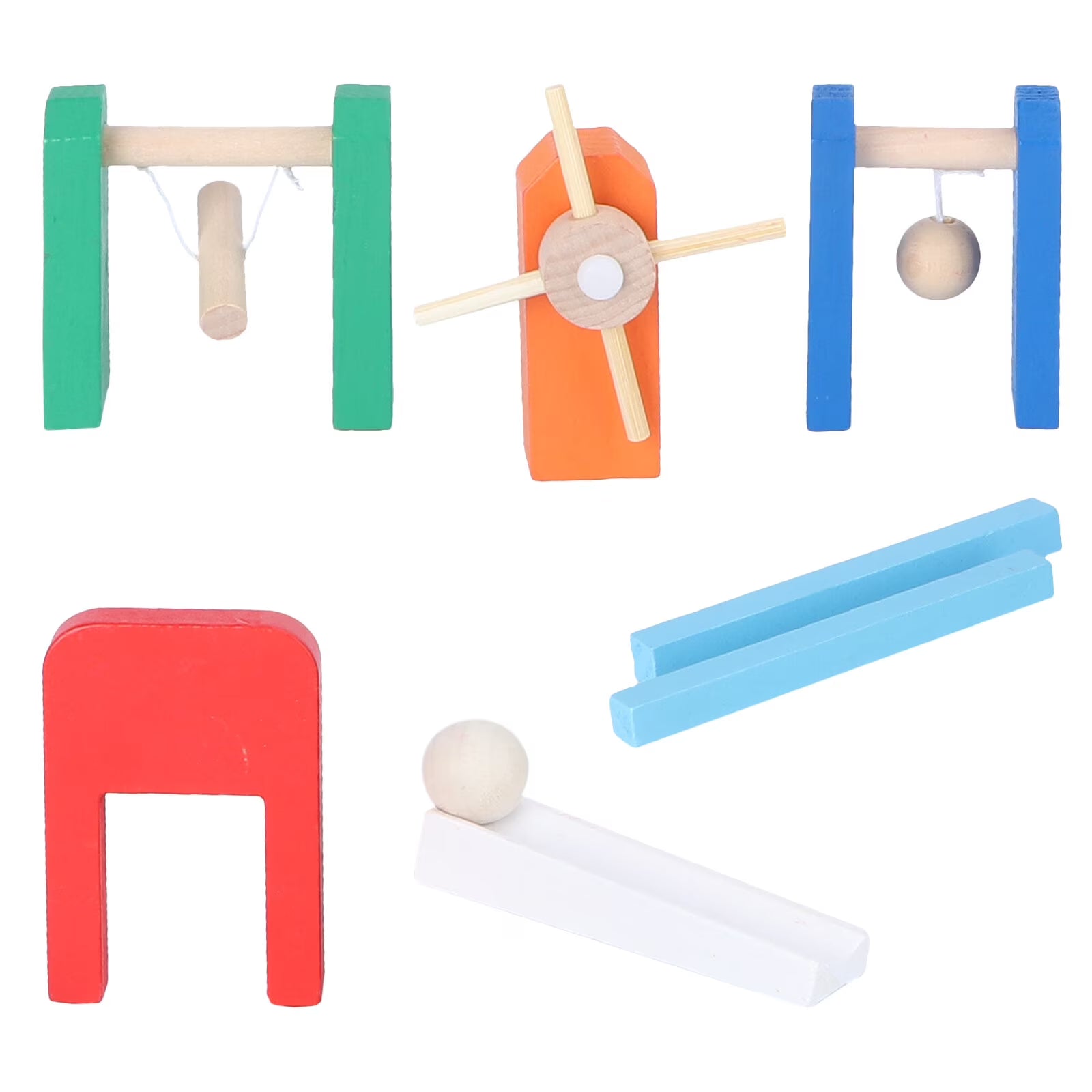 Wooden Domino Blocks Building Toy Educational Toys C359037
