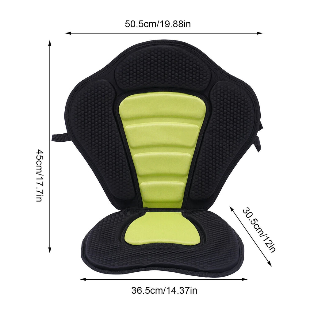 Adjustable Padded Kayak Seat Backrest Cushion S9162