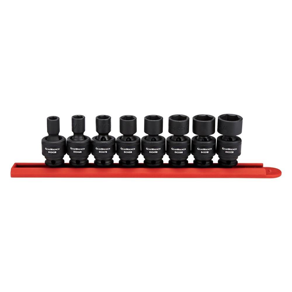 8 Piece SAE Universal Impact Set C21918
