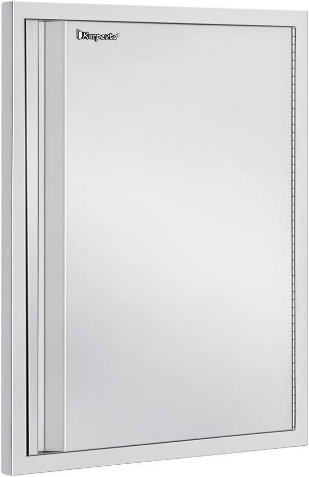 42 W X 21 H Stainless Steel Outdoor Kitchen Door D7715