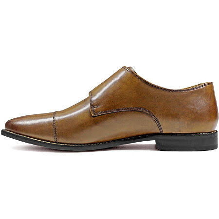 Saddle Tan Double Monk Strap Shoes I52839