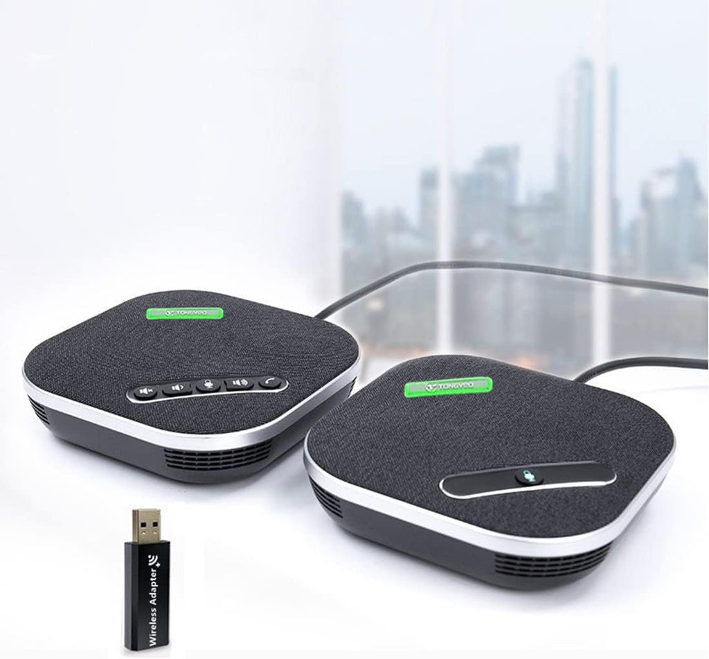 Wireless Speakerphone Conference Speaker with Expandable Microphone S757772