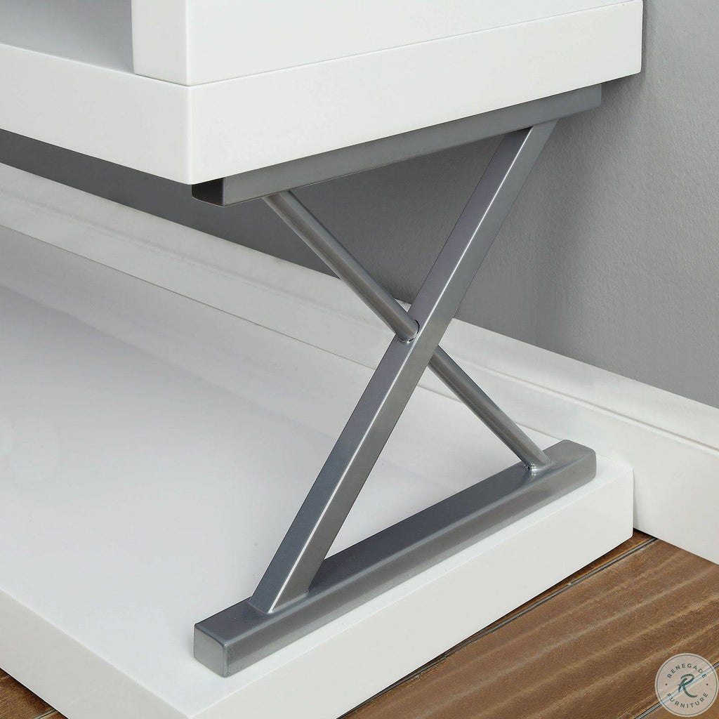 White 5 Layer Shelf R7549