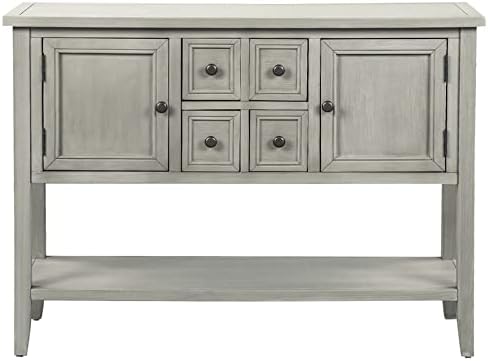 Solid Acacia Wood Buffet Sideboard C432