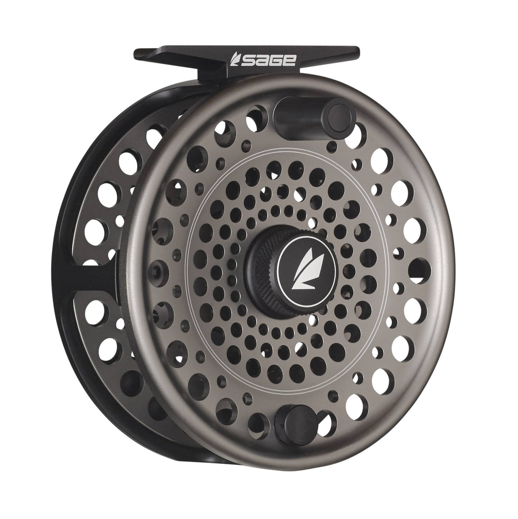 Sage Trout Spey Fly Reel - 3/4/5 - Stealth/Silver T6776