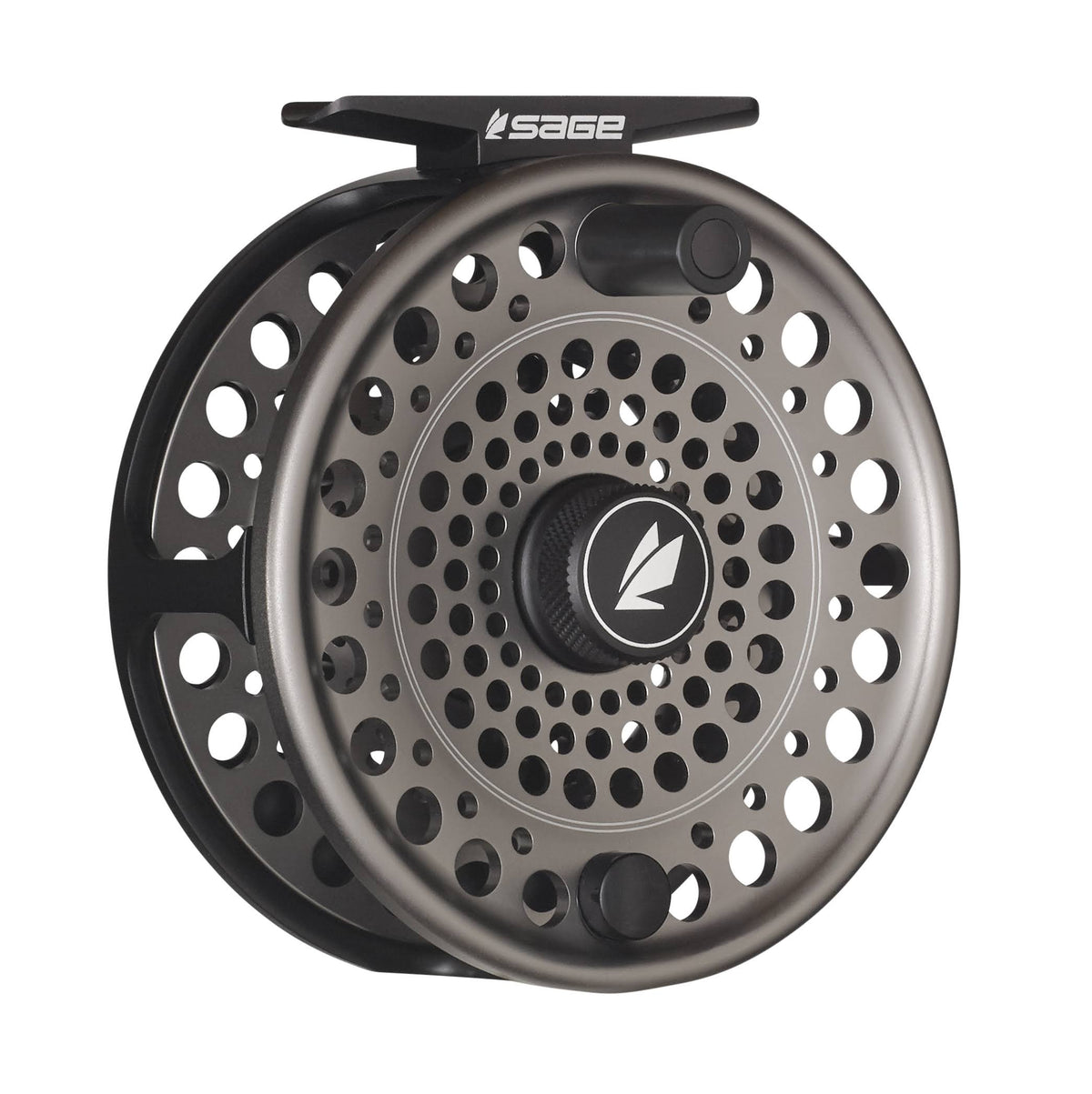 Sage Trout Spey Fly Reel - 3/4/5 - Stealth/Silver T6776