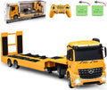 RC Semi Truck Excavator Toys Remote Control Trailer Truck Construction Vehicles Toy with Sound and Lights S518