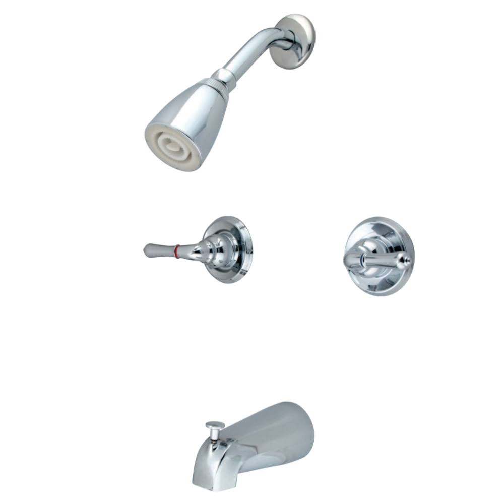 Polished Chrome Tub and Shower Faucet H267