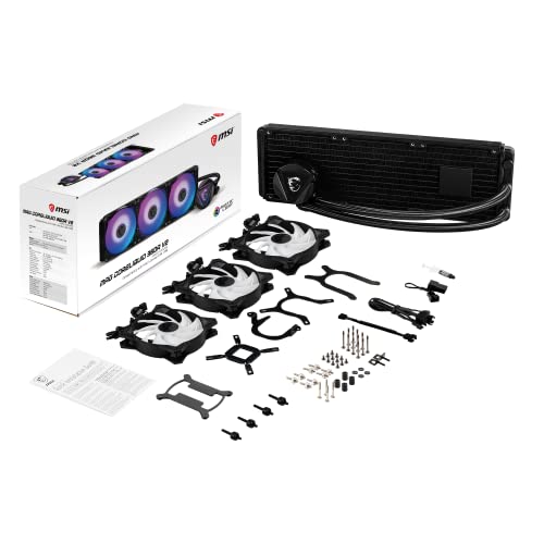 360mm AIO CPU Liquid Cooler with Triple 120mm RGB PWM Fans Q68492