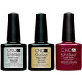 Gray Crimson Shellac Nail Gel Polish Combo 0.25oz J15241