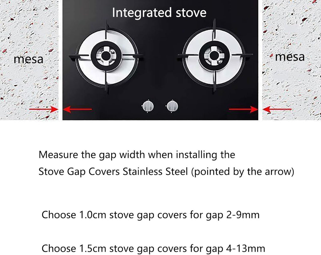 Stove Counter Gap Cover Pack of 2 X3943