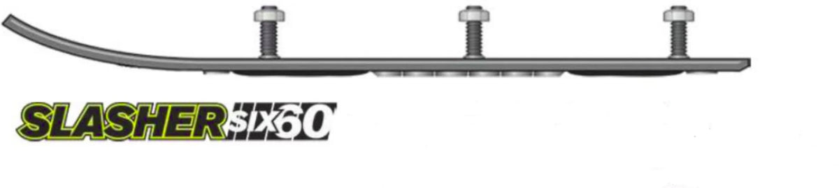 Slasher Wearbar and Carbides for SKI-DOO 300F 2007-2008 X4267