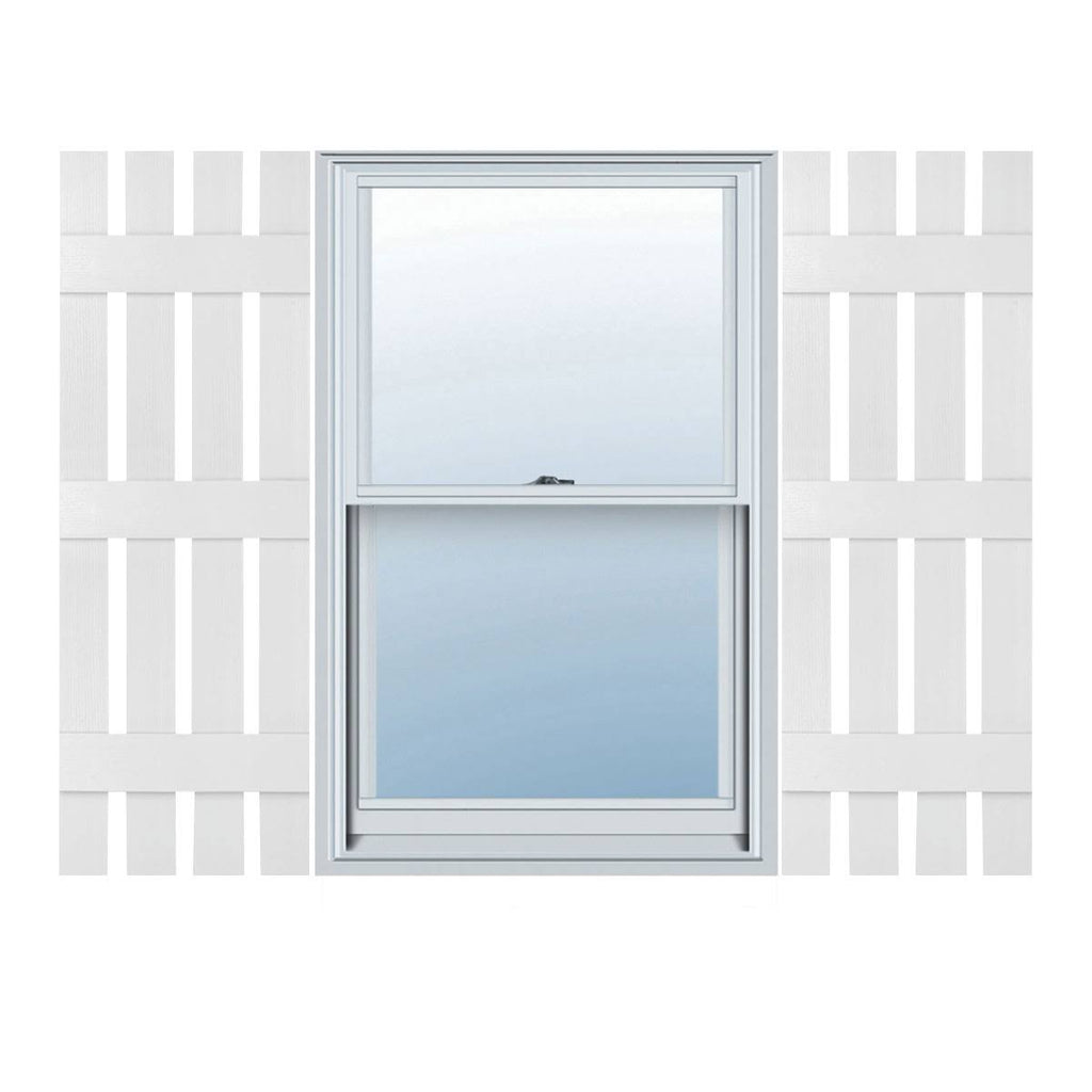 Board-n-Batten Shutters with Shutter-Loks (Per Pair) F987