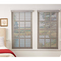 Room Darkening Cordless Faux Wood Blind 68 in. W x 48 in. L U116