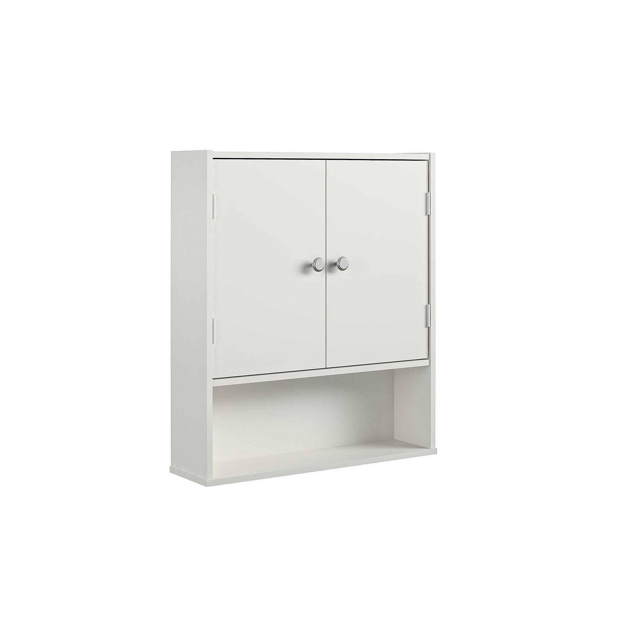 White Wall Cabinet E666