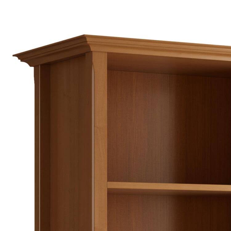 Solid Wood 5 Shelf Bookcase W978