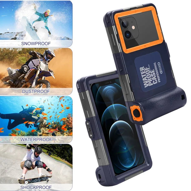 Waterproof Protective Case for ZTE Blade 20 Pro 5G and Phones Up to 6.9 Inch Q6374