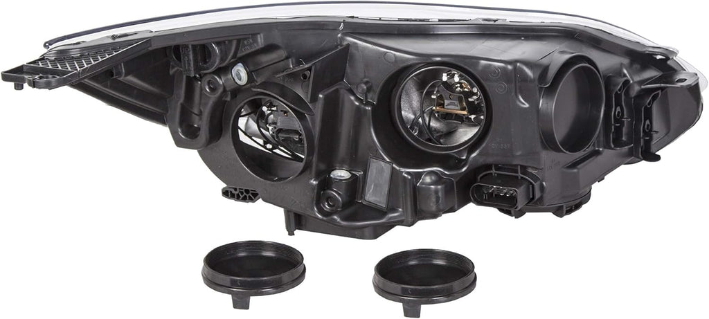 Chrome Housing Halogen Headlights for 2012-2014 Ford Focus L232