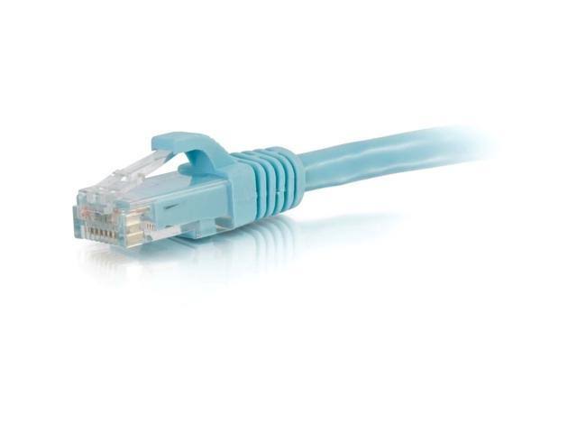 10FT CAT6A Unshielded (UTP) Ethernet Network Patch Cable - Aqua A986
