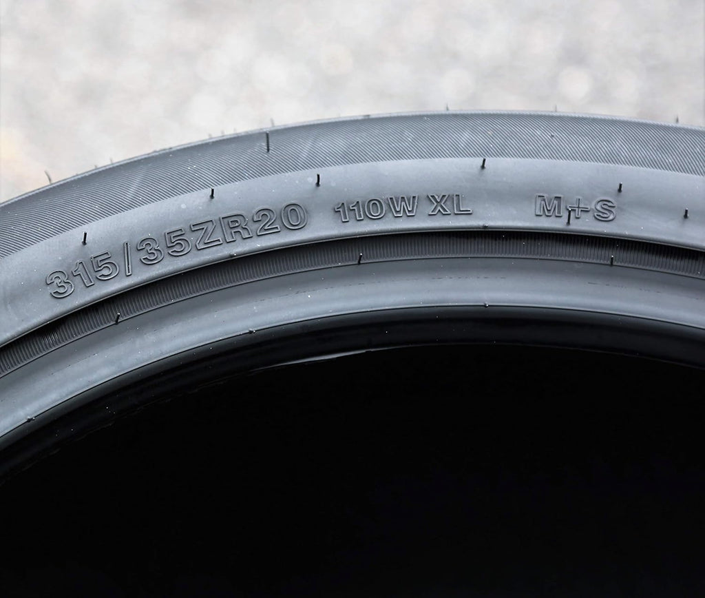 Set of 2 Fullway HP108 All-Season High Performance Radial Tires 315/35R20 110W Load Range XL 4-Ply BSW Black Side Wall D766