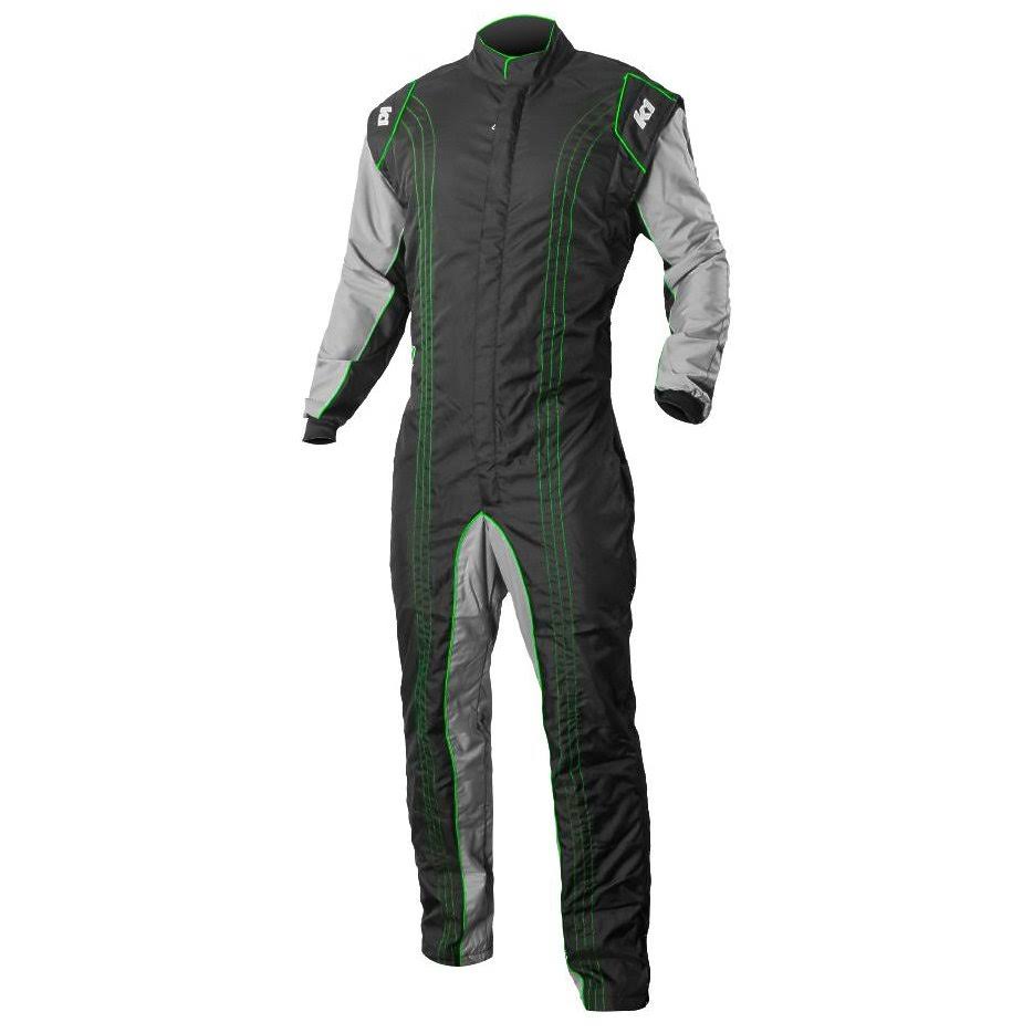 Green Extra Small Kart Racing Suit F8780
