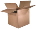 18 inch x 12 inch x 12 inch Multi-Depth Shipping Boxes Brown 25/Bundle H1397