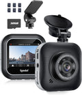 Dash Cam Front 1080P Full HD Car Camera 2560x1440P with 32GB SD Card Pack of 2 D322