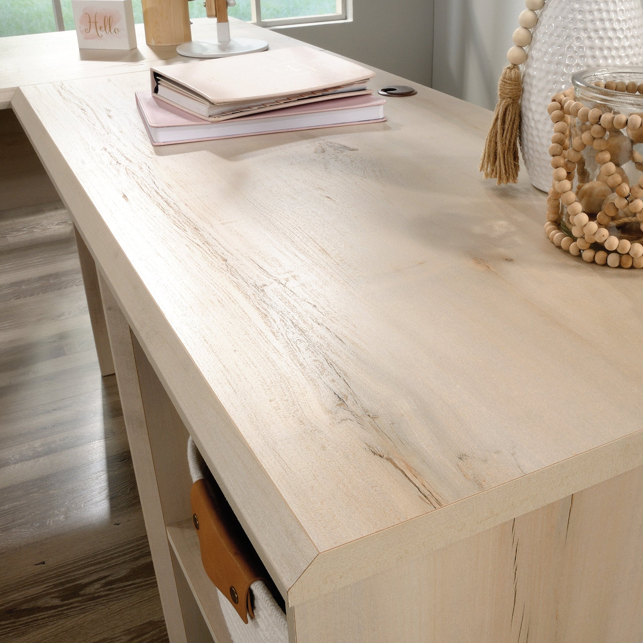 Pacific Maple Finish L-Desk K4002