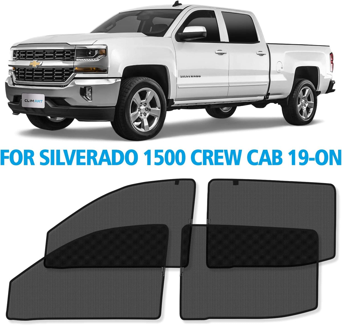 Magnetic Car Window Sunshade 4 Pc. Set N35542
